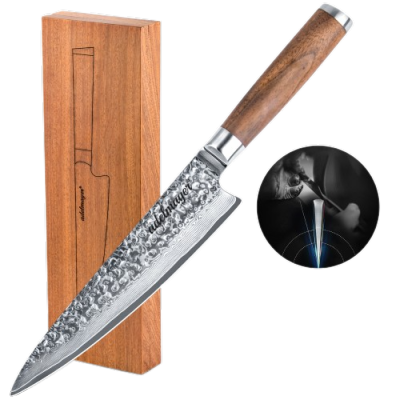 Damast Küchenmesser - Damask Kitchen Knife 25,5cm
