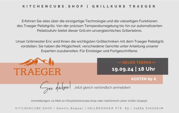 Traeger Grillkurs