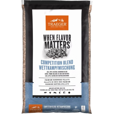 Traeger Pellets Competition Blend 9 Kg Beutel - Pellets Competition Blend 9 Kg bag