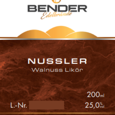 Nussler - Walnuss Likör 0.2l Fl.