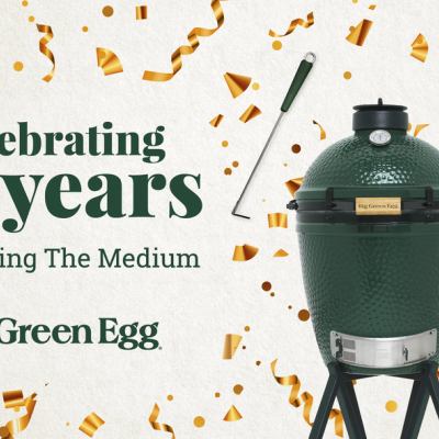 Big Green Egg Medium - 50 Jahre BGE - Jubiläums Angebot 1 ohne Handler
