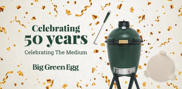 Big Green Egg Medium - 50 Jahre BGE - Jubiläums Angebot 1 ohne Handler