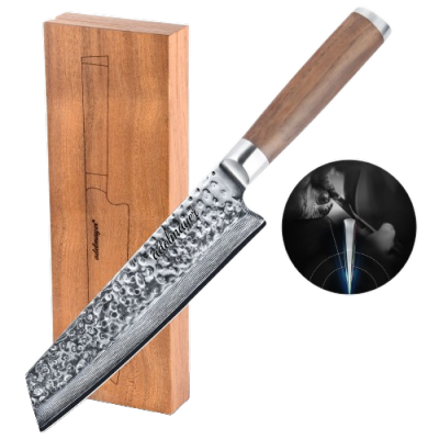 Damast Kiritsukemesser - Damask Kiritsuke Knife 21,2cm