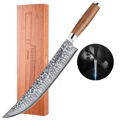 Damast Zerlegemesser - Damask Butcher Knife 26cm