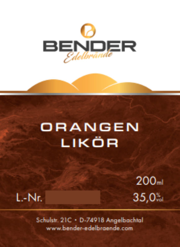 Orange Likör 0.2l Fl.