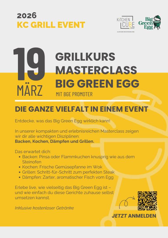 BGE Grillkurs - Masterclass mit BGE Promoter