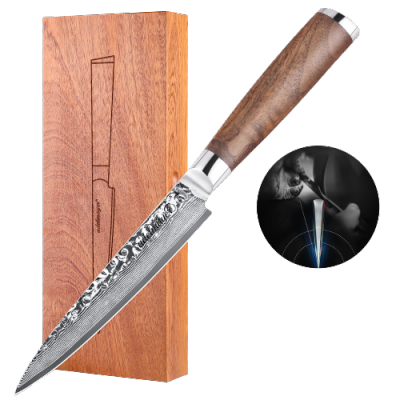 Damast Allzweckmesser - Damask Utility Knife 13cm