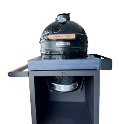 Big Green Egg THe Onyx im Ofyr Kamado Table