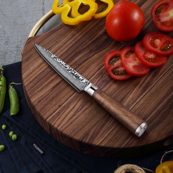 Damast Allzweckmesser - Damask Utility Knife 13cm